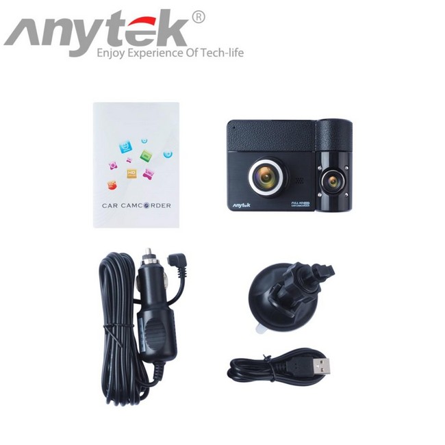 ⁦מצלמת רכב Anytek B60 2.31 DVR - שחור⁩ – תמונה ⁦4⁩