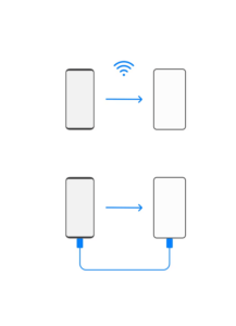 העתקת קבצים בין מכשירים